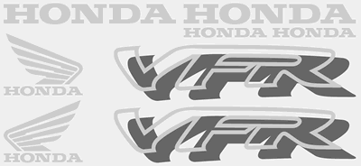 Honda VFR 750 Decal Set 1995 Style B 